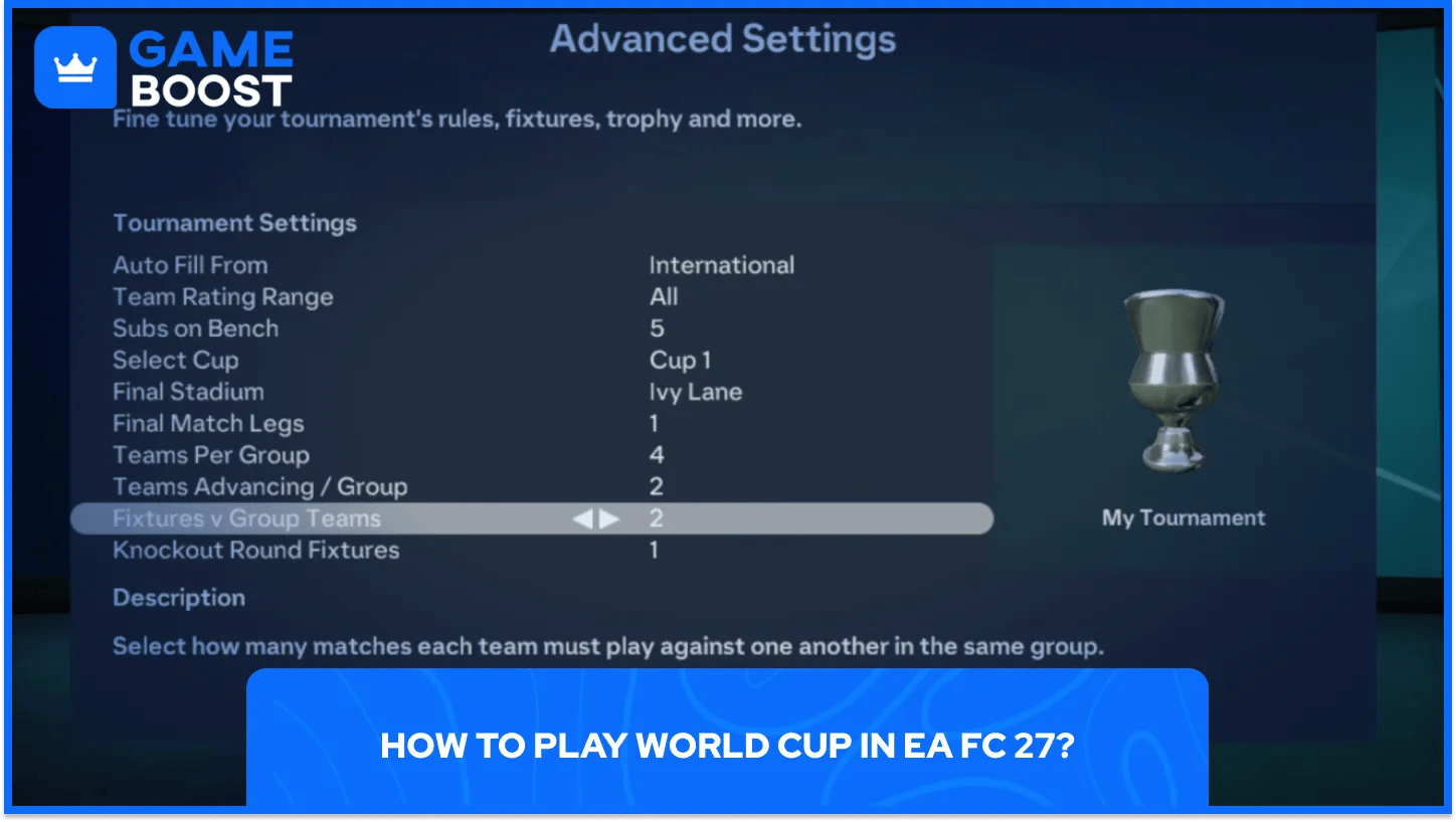 Configurações Avançadas EA FC 27
