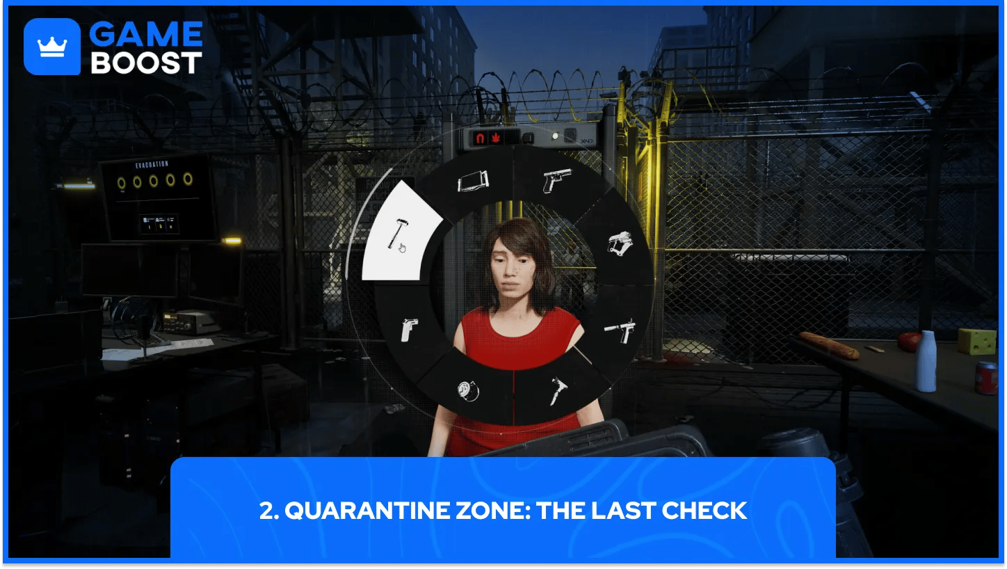 quarantine zone: the last check gameplay