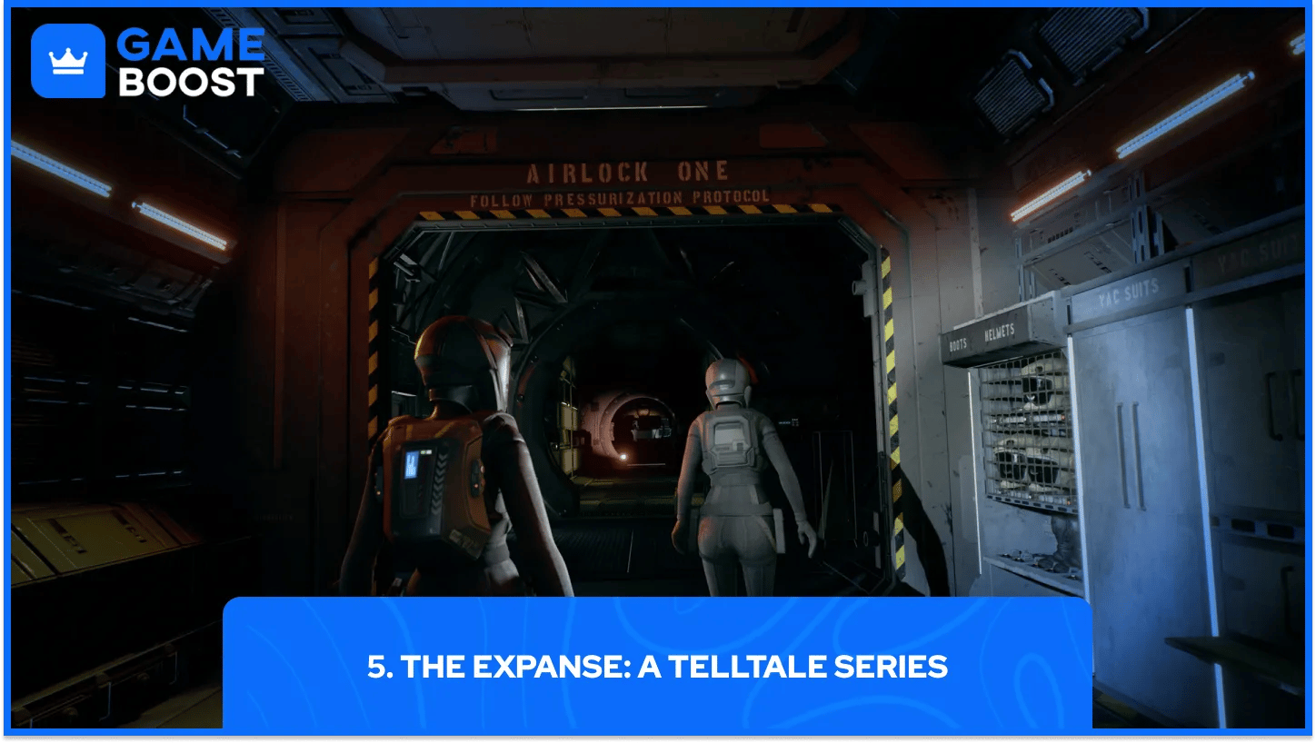 the expanse: a telltale series gameplay