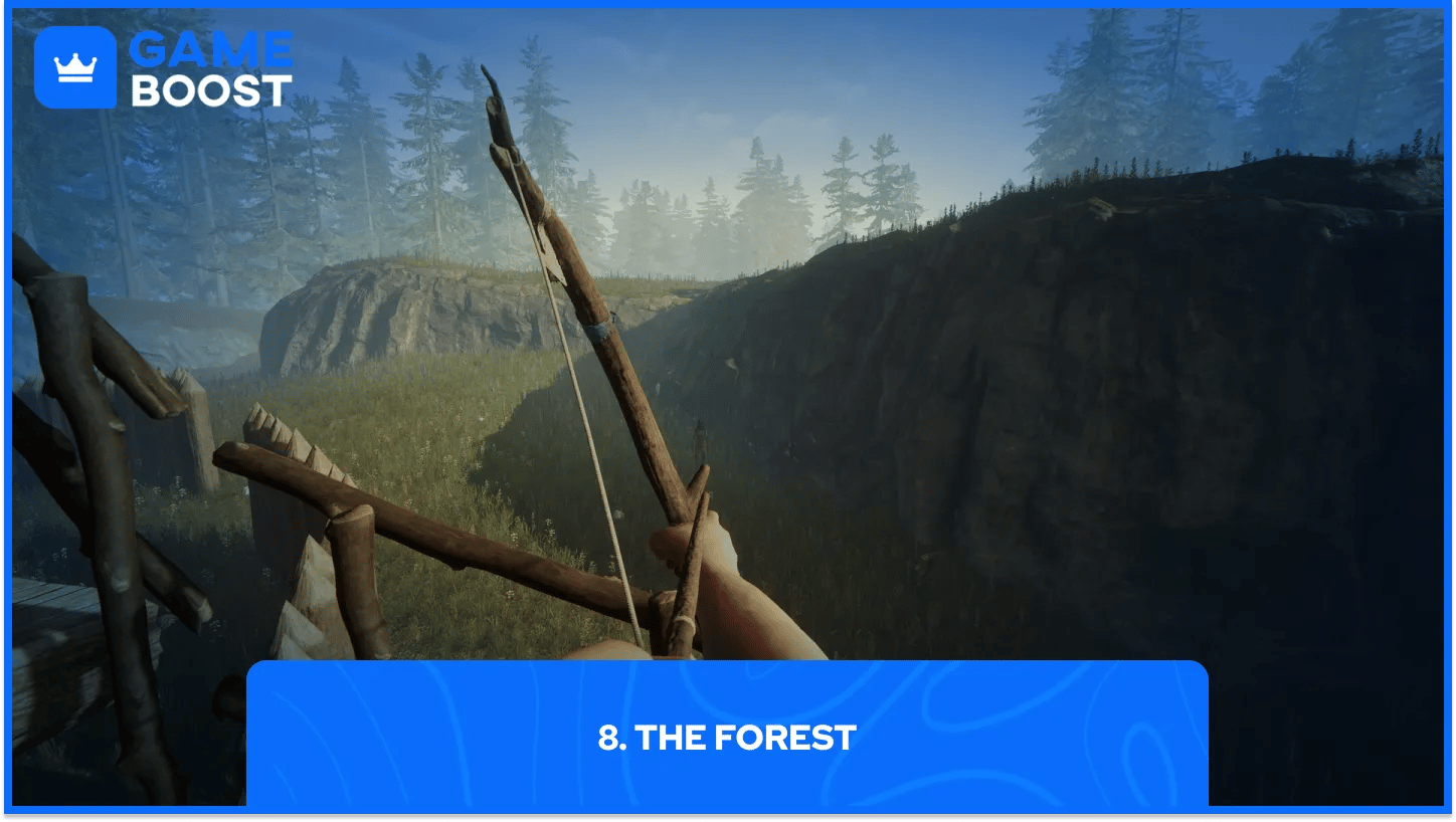 the forest gameplay