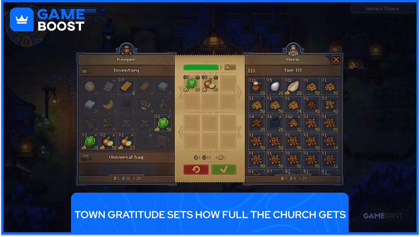 Town Gratitude Sets How Full the Church Gets