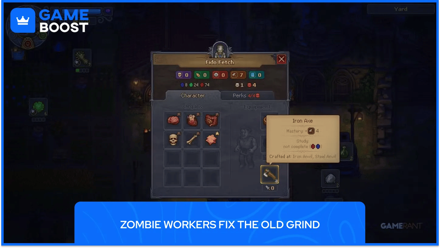 Zombie Workers Fix The Old Grind