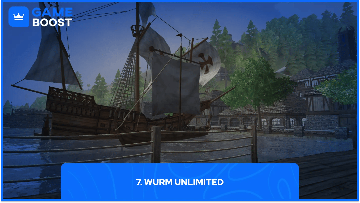 wurm unlimited геймплей