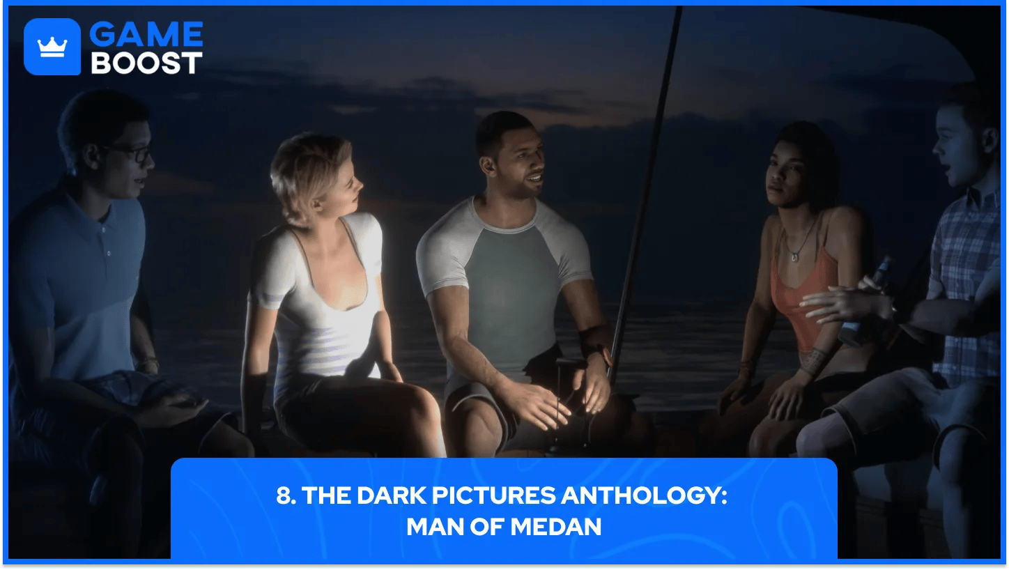 the dark pictures anthology: man of medan
