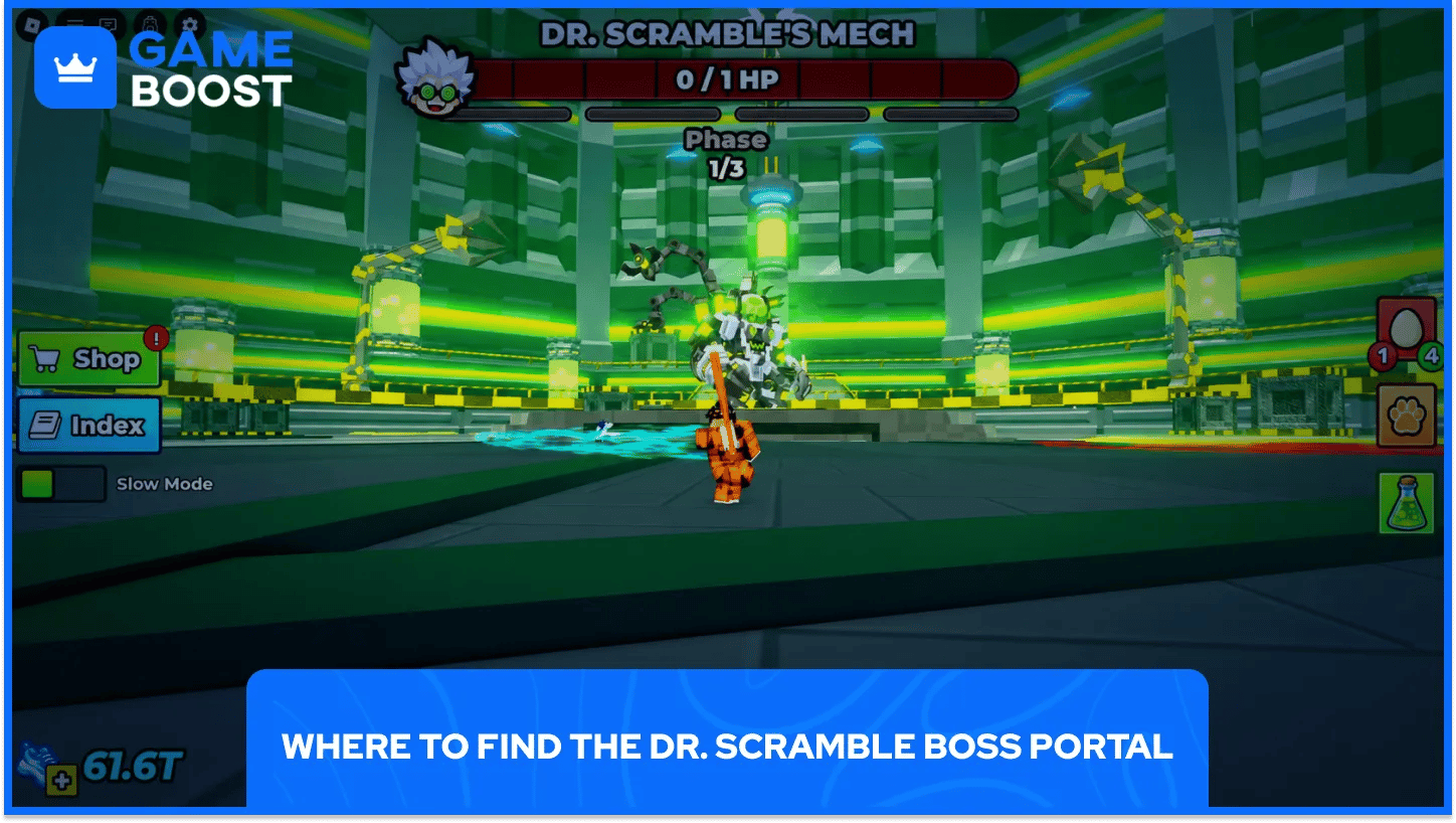  Dr. Scramble Boss Fight Steal an Egg