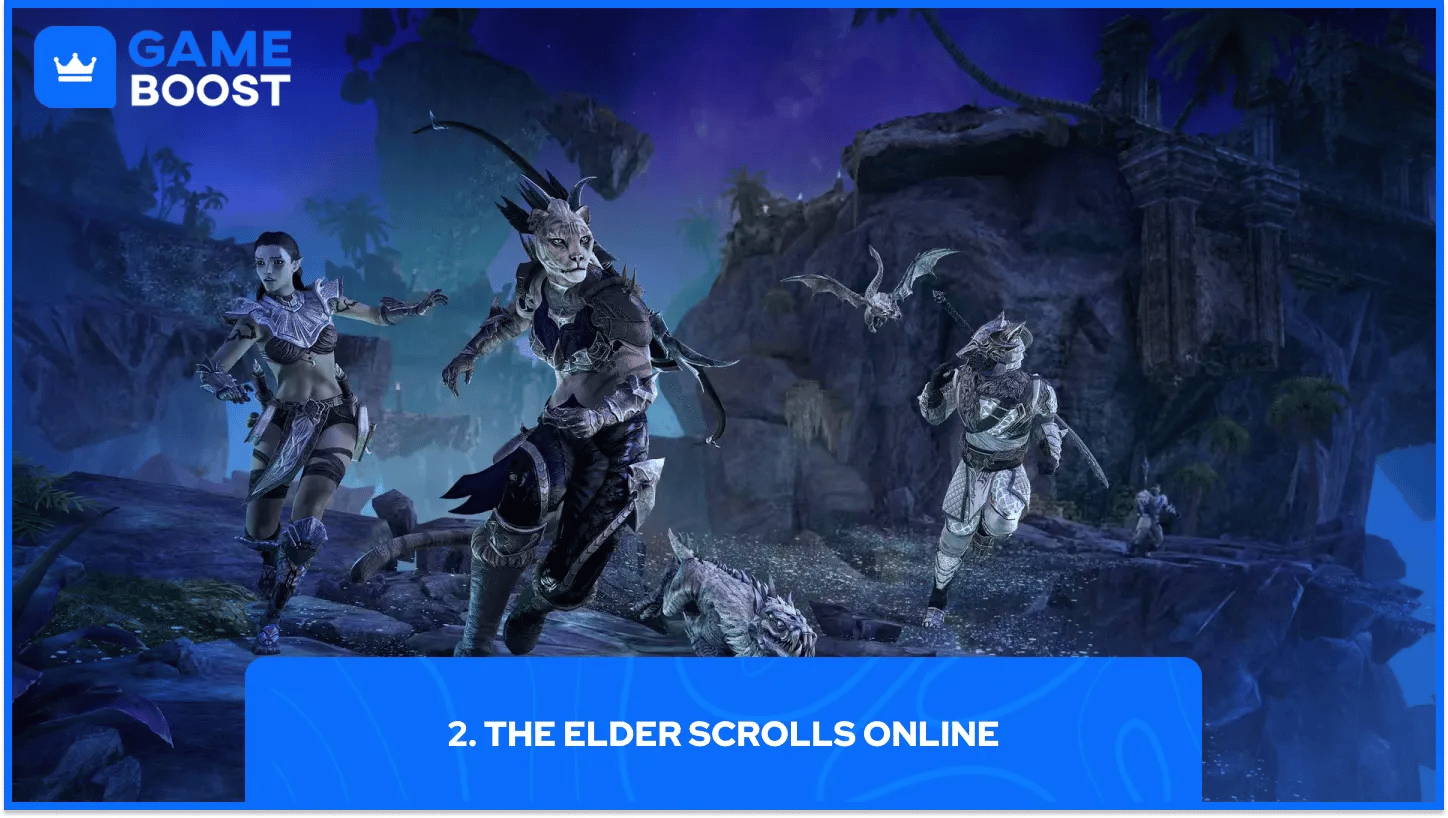 eso online gameplay