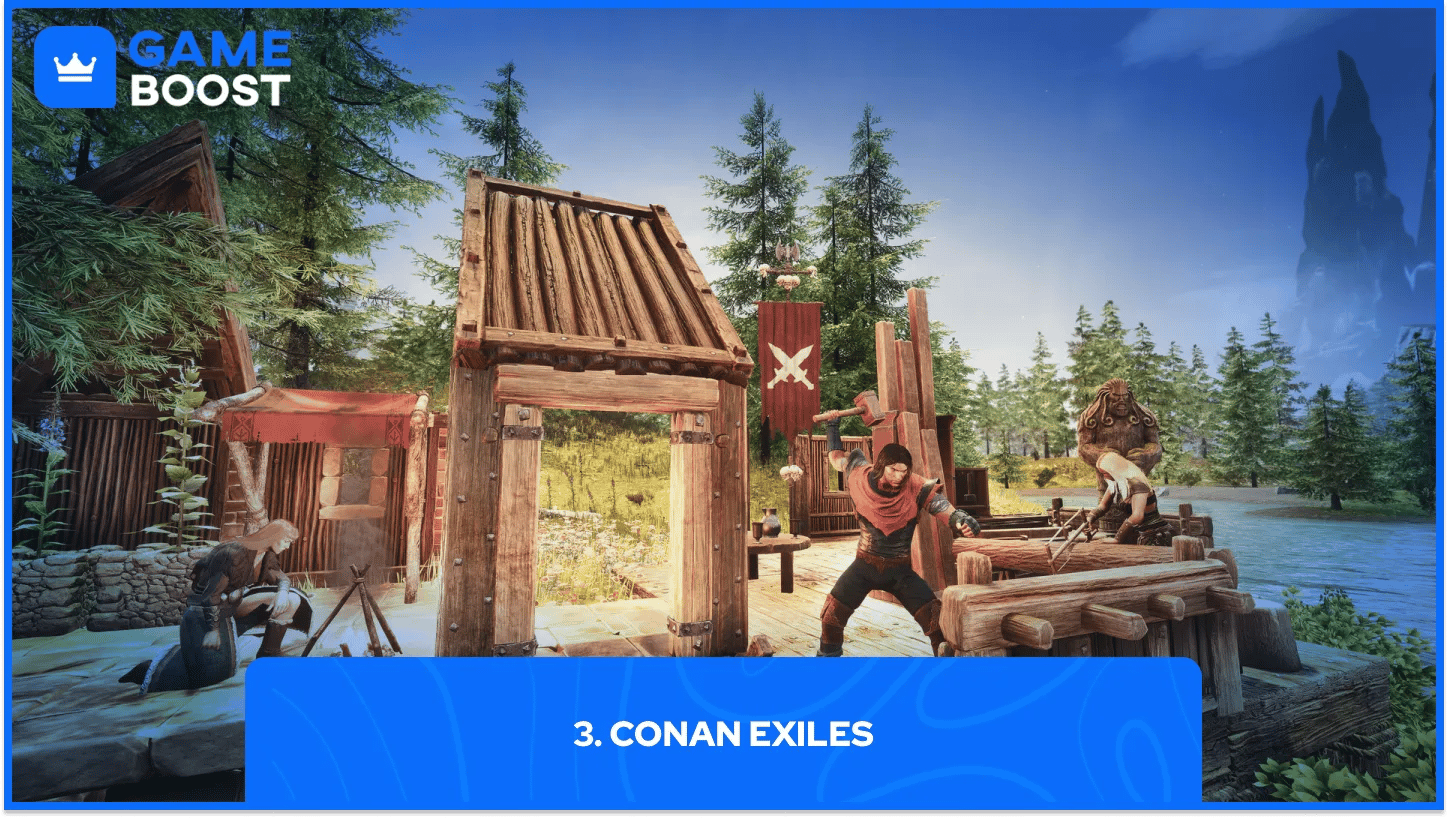 conan exiles gameplay