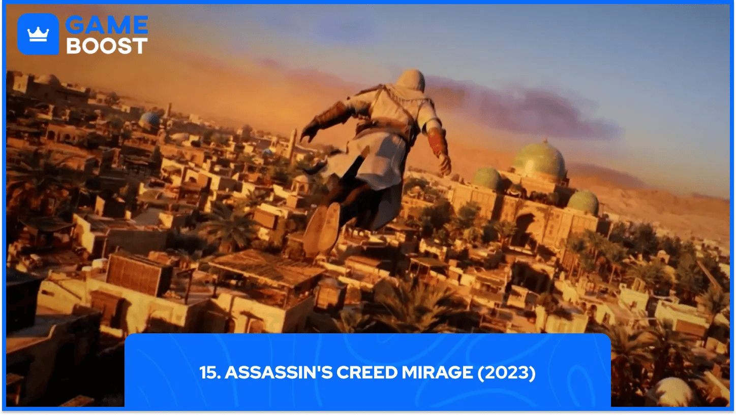 15. Assassin's Creed Mirage (2023)