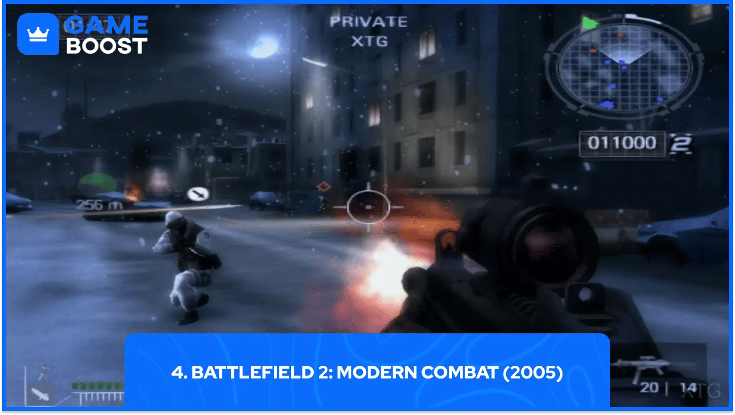 4. Battlefield 2: Modern Combat (2005)