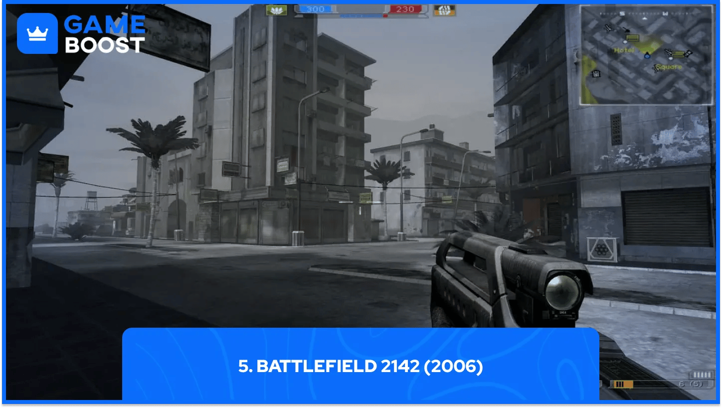 5. Battlefield 2142 (2006)