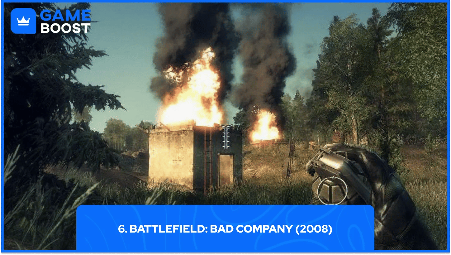 6. Battlefield: Bad Company (2008)