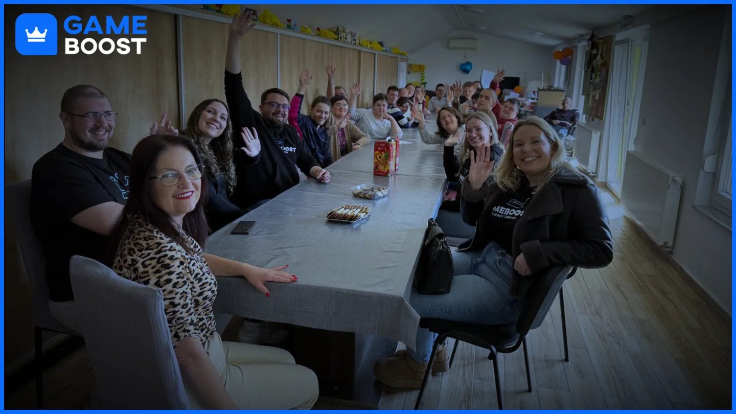gameboost team at Udruga Maslačak