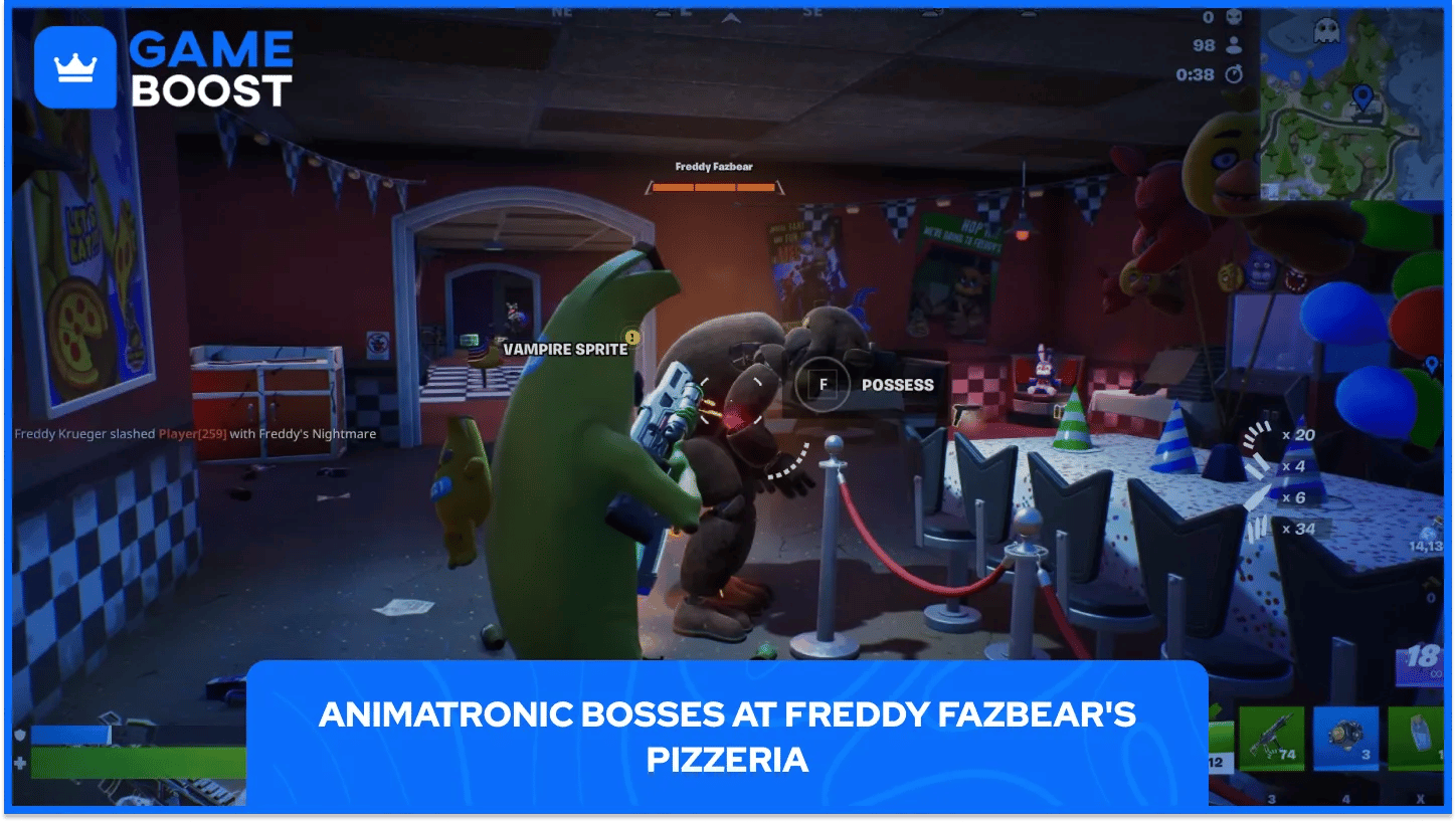Freddy Fazbear animatronique