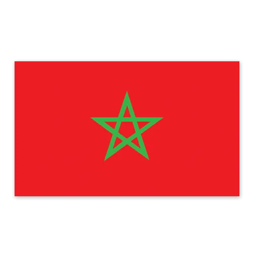bandera de Marruecos