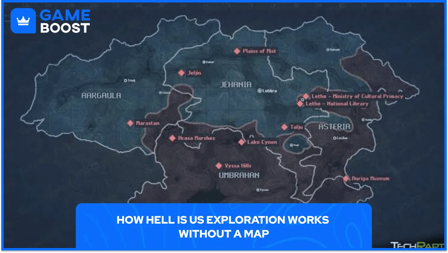 How Hell Is Us Exploration Works Without a Map