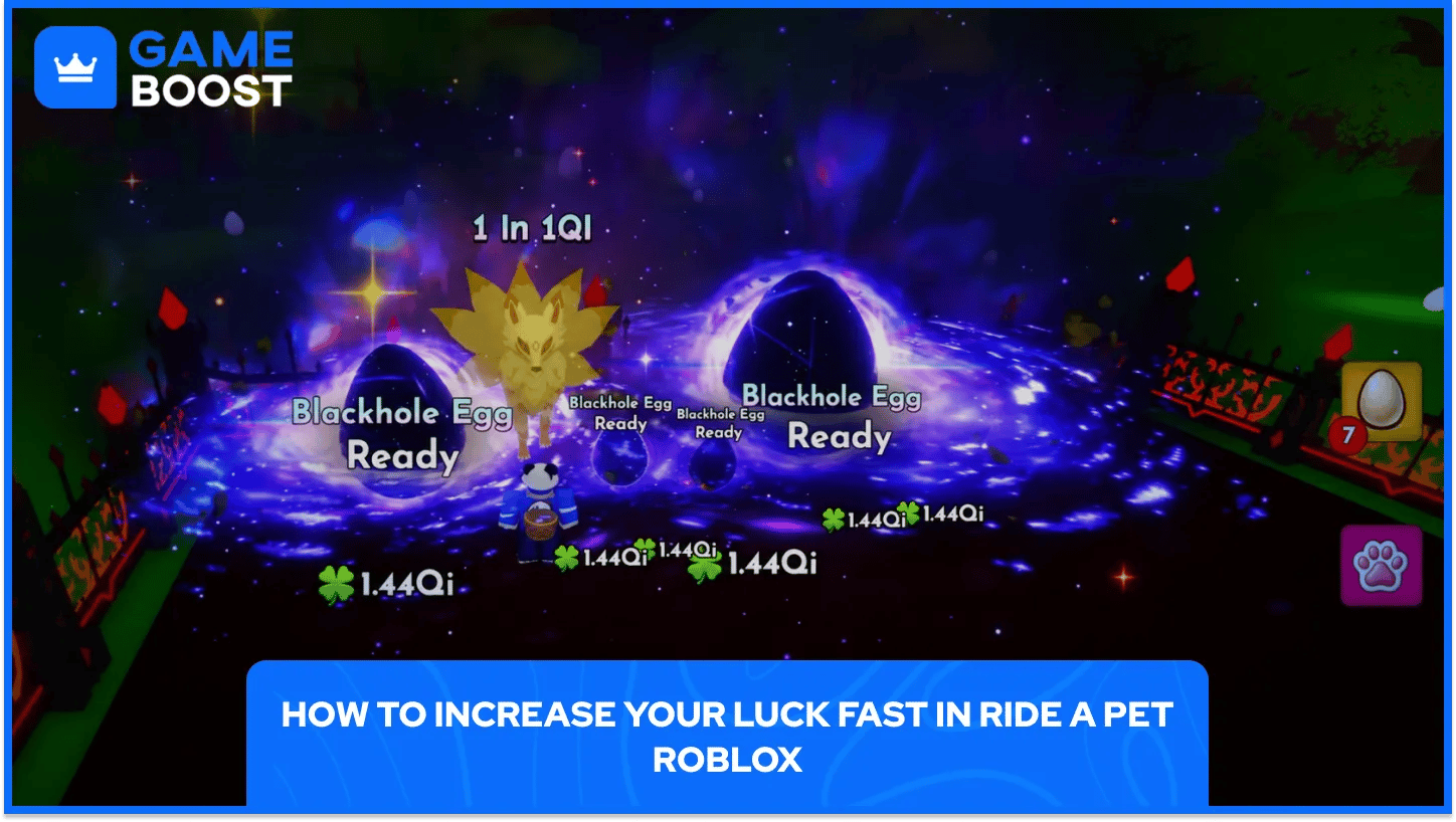 Increase Your Luck in Ride a Pet