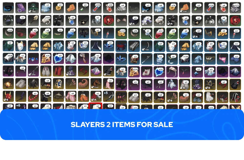 Slayers 2 Items
