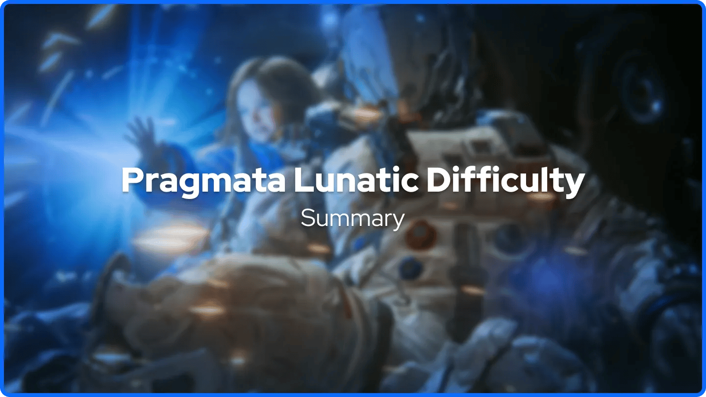 Pragmata Lunatic Difficulty Summary