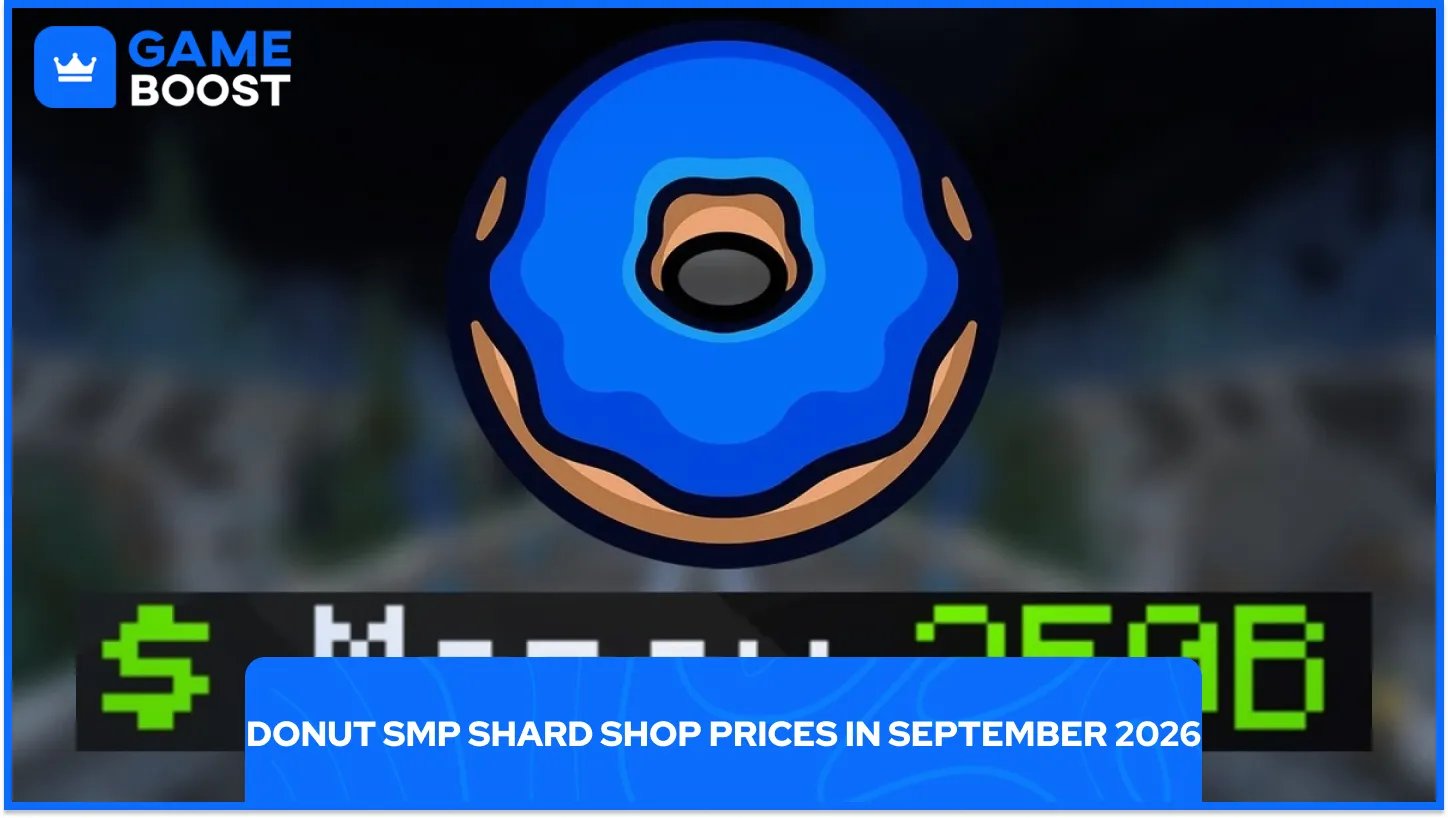 Donut SMP Shard Shop Prices in September 2026