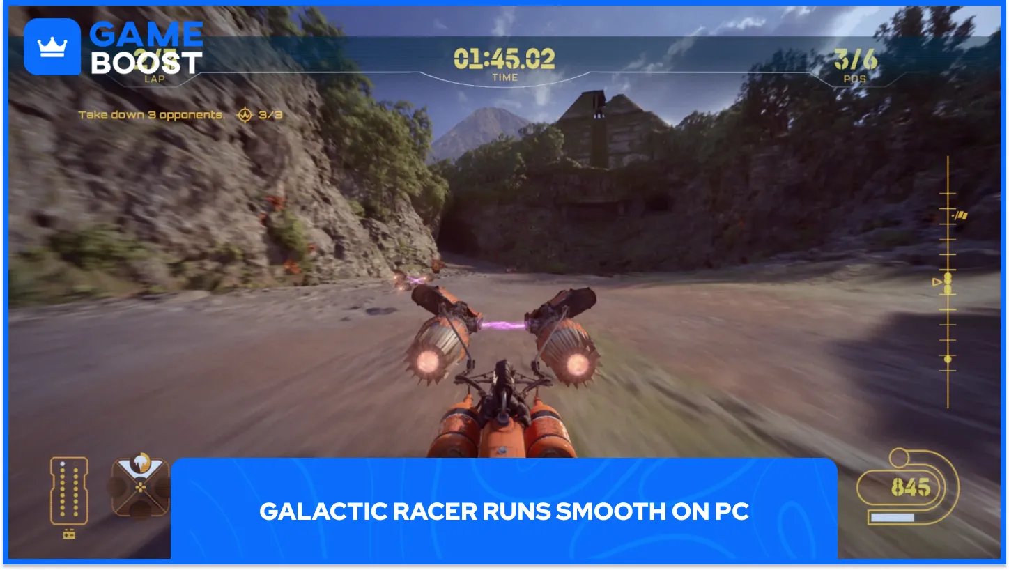 Galactic Racer Runs Smooth On PC