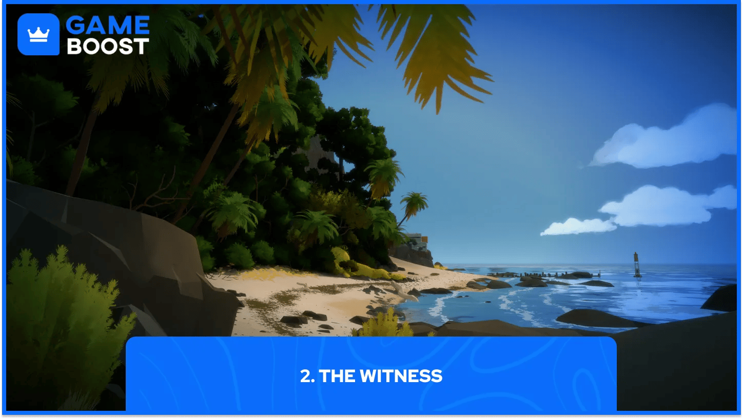 the witness gameplay