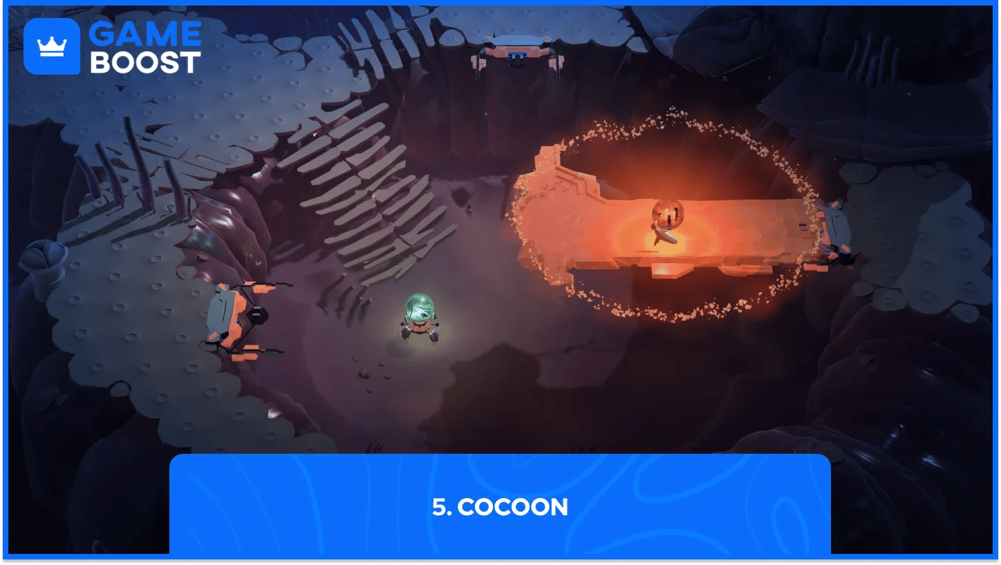 cocoon gameplay