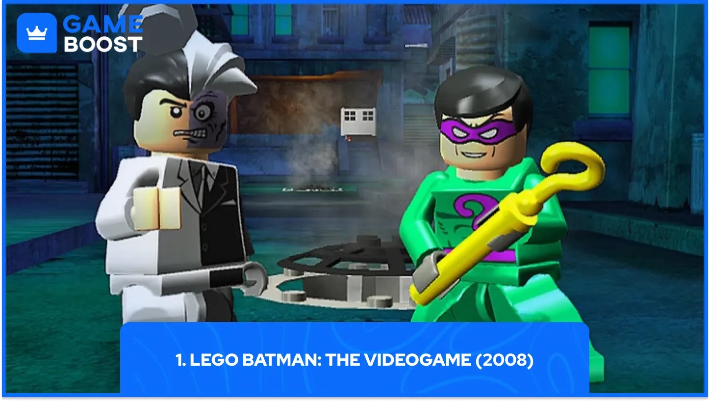 1. LEGO Batman: The Videogame (2008)
