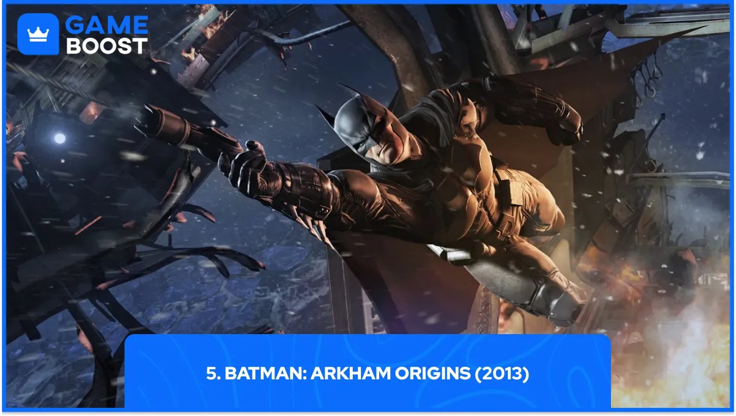 5. Batman: Arkham Origins (2013)