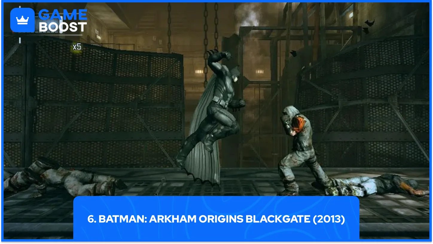6. Batman: Arkham Origins Blackgate (2013)