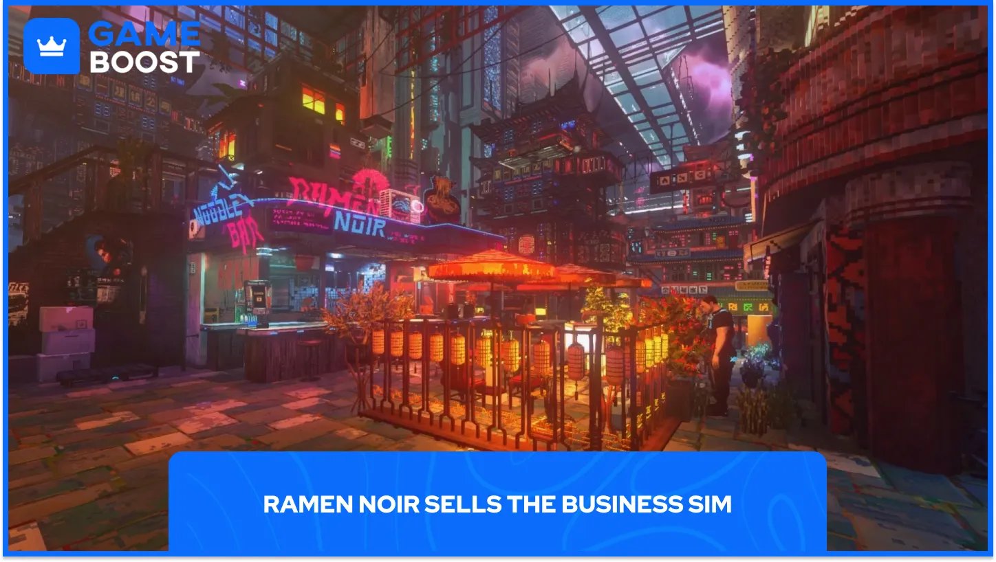 Ramen Noir Sells The Business Sim