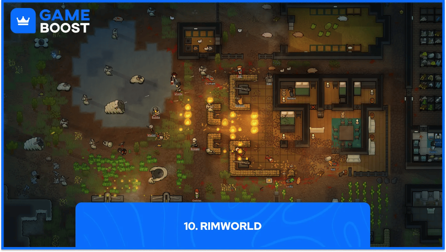 rimworld gameplay