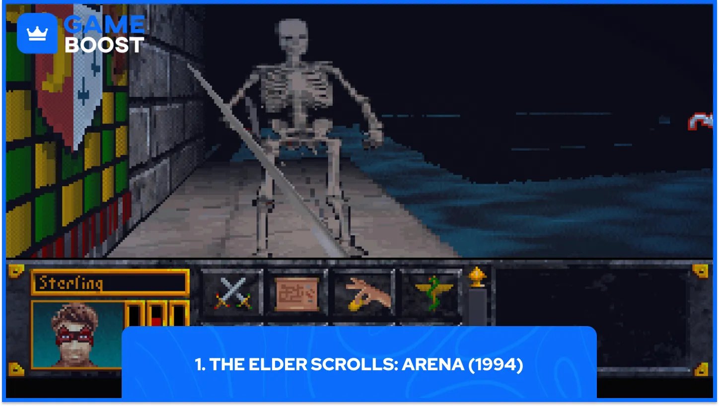 1. The Elder Scrolls: Arena (1994)