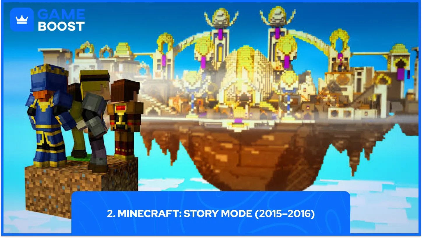 2. Minecraft: Story Mode (2015–2016)