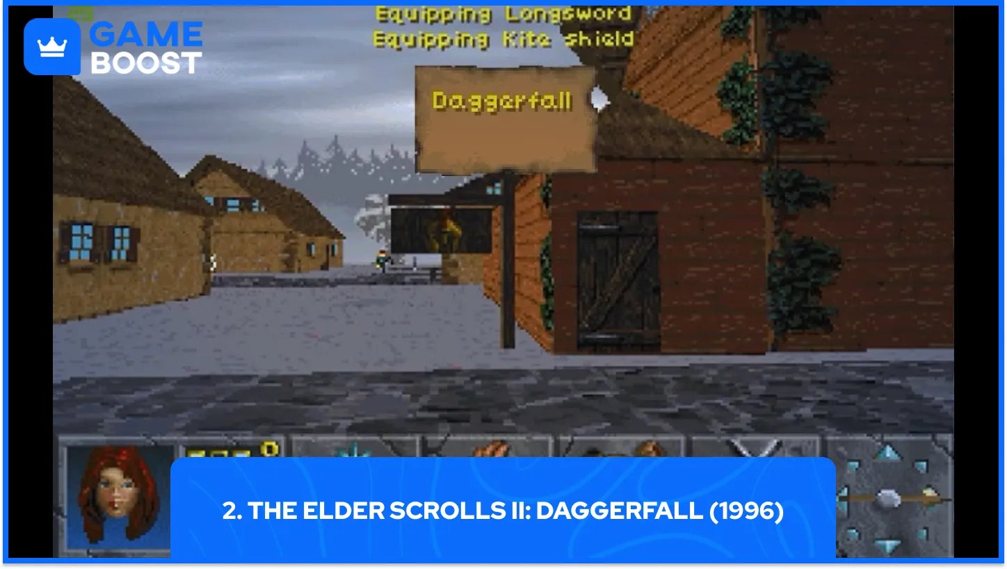 2. The Elder Scrolls II: Daggerfall (1996)