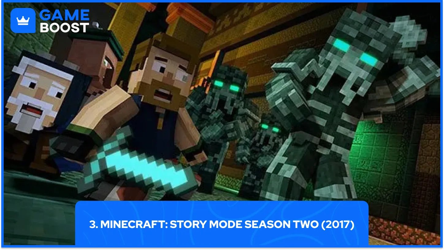 3. Minecraft: Story Mode Season Two (2017)