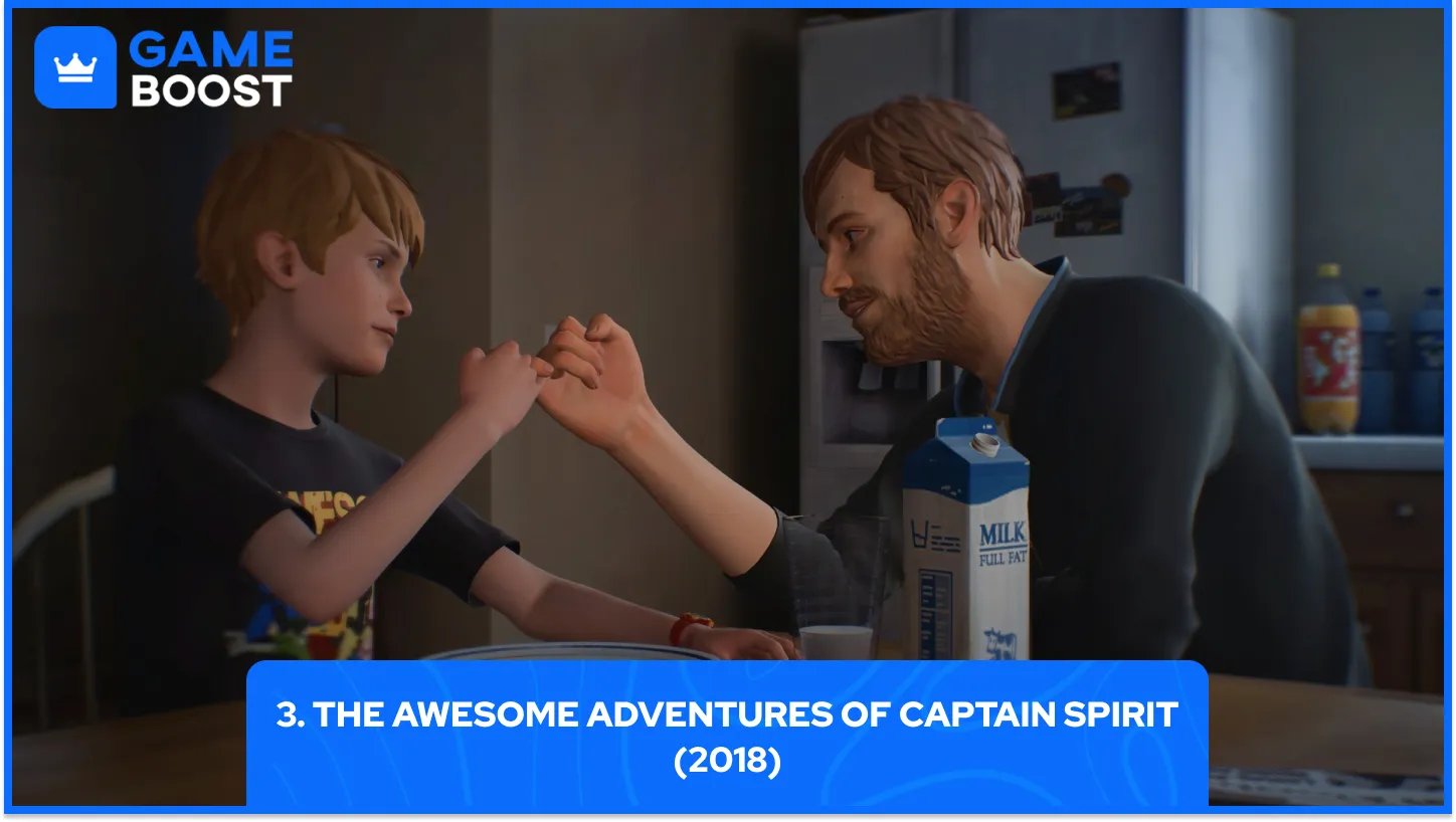 3. The Awesome Adventures of Captain Spirit (2018)