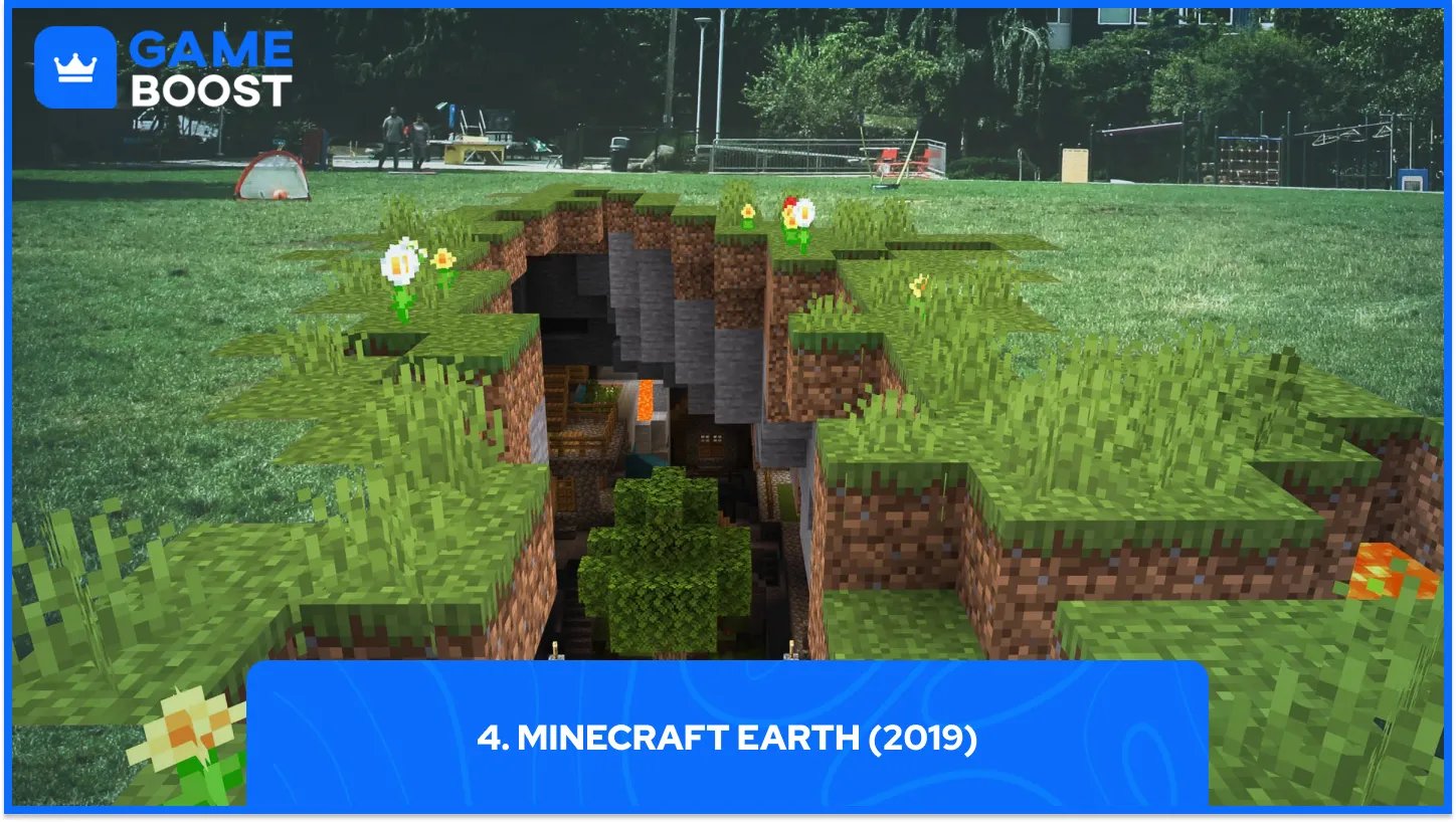 4. Minecraft Earth (2019)