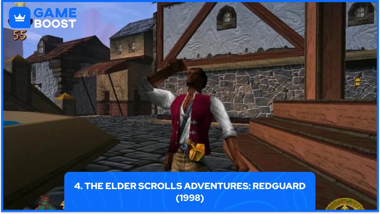 4. The Elder Scrolls Adventures: Redguard (1998)