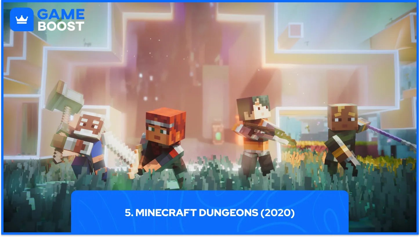 5. Minecraft Dungeons (2020)