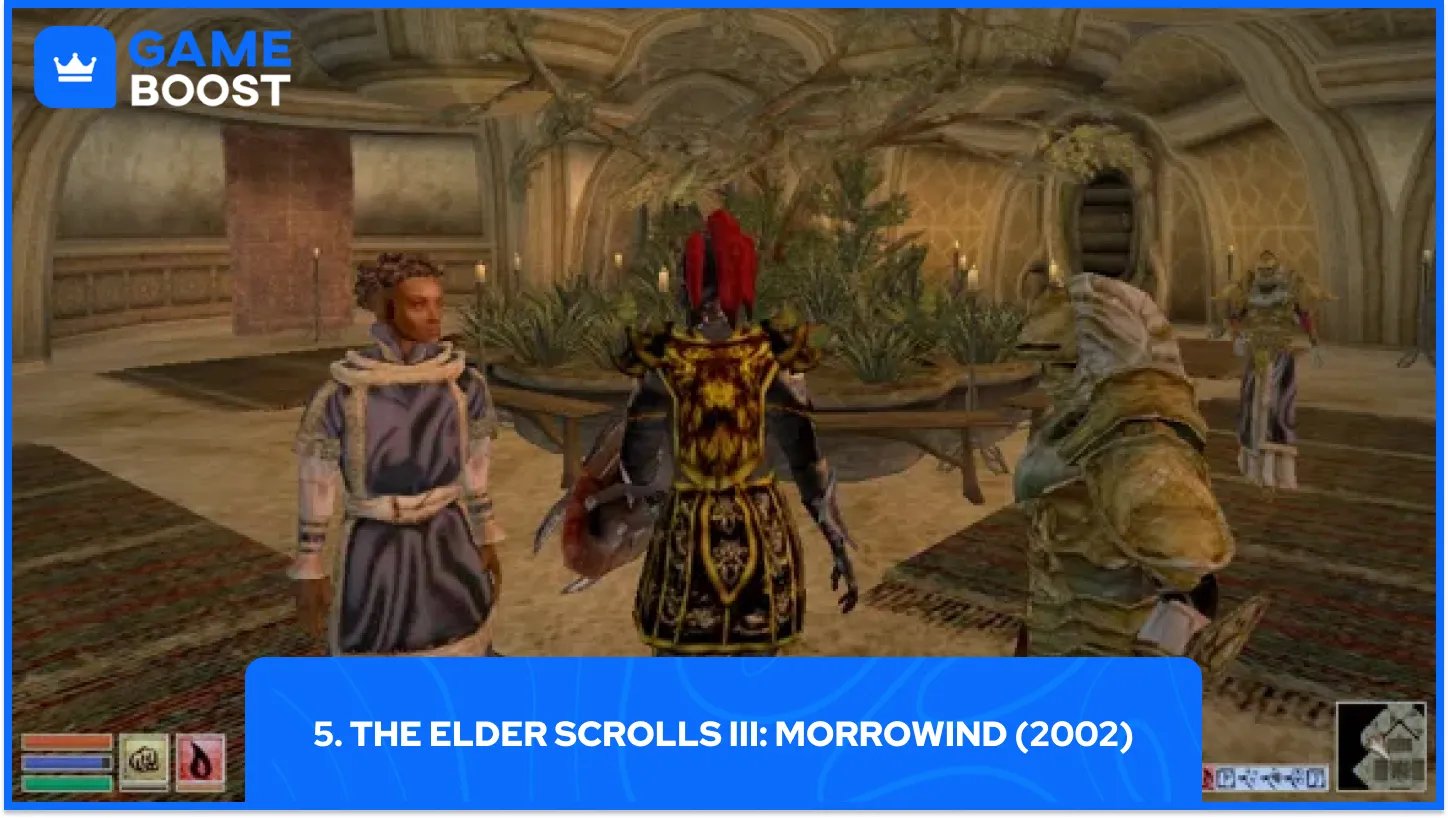5. The Elder Scrolls III: Morrowind (2002)