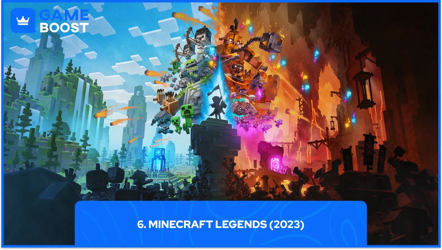 6. Minecraft Legends (2023)