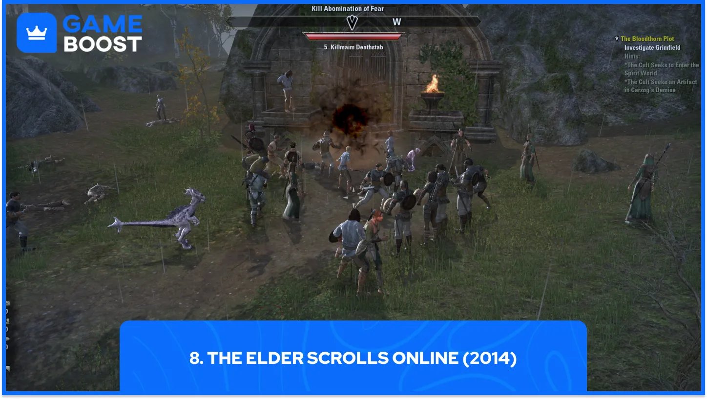 8. The Elder Scrolls Online (2014)