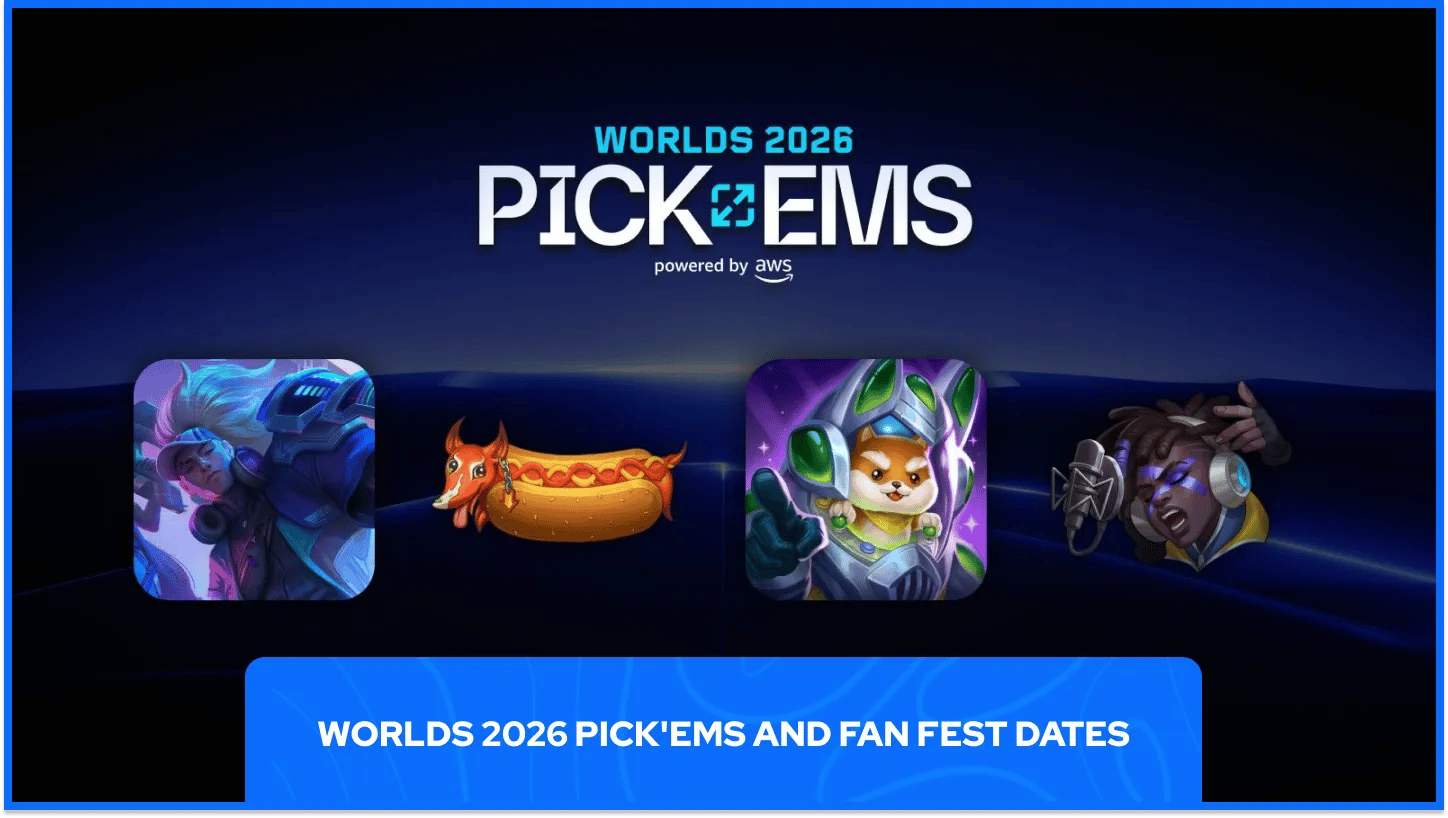 Worlds 2026 Pick'Ems