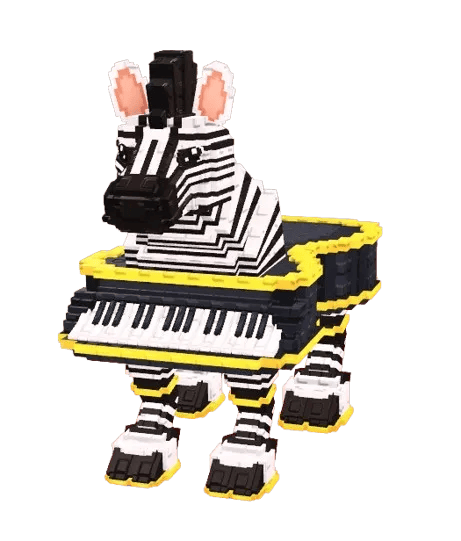 zebrino pianino