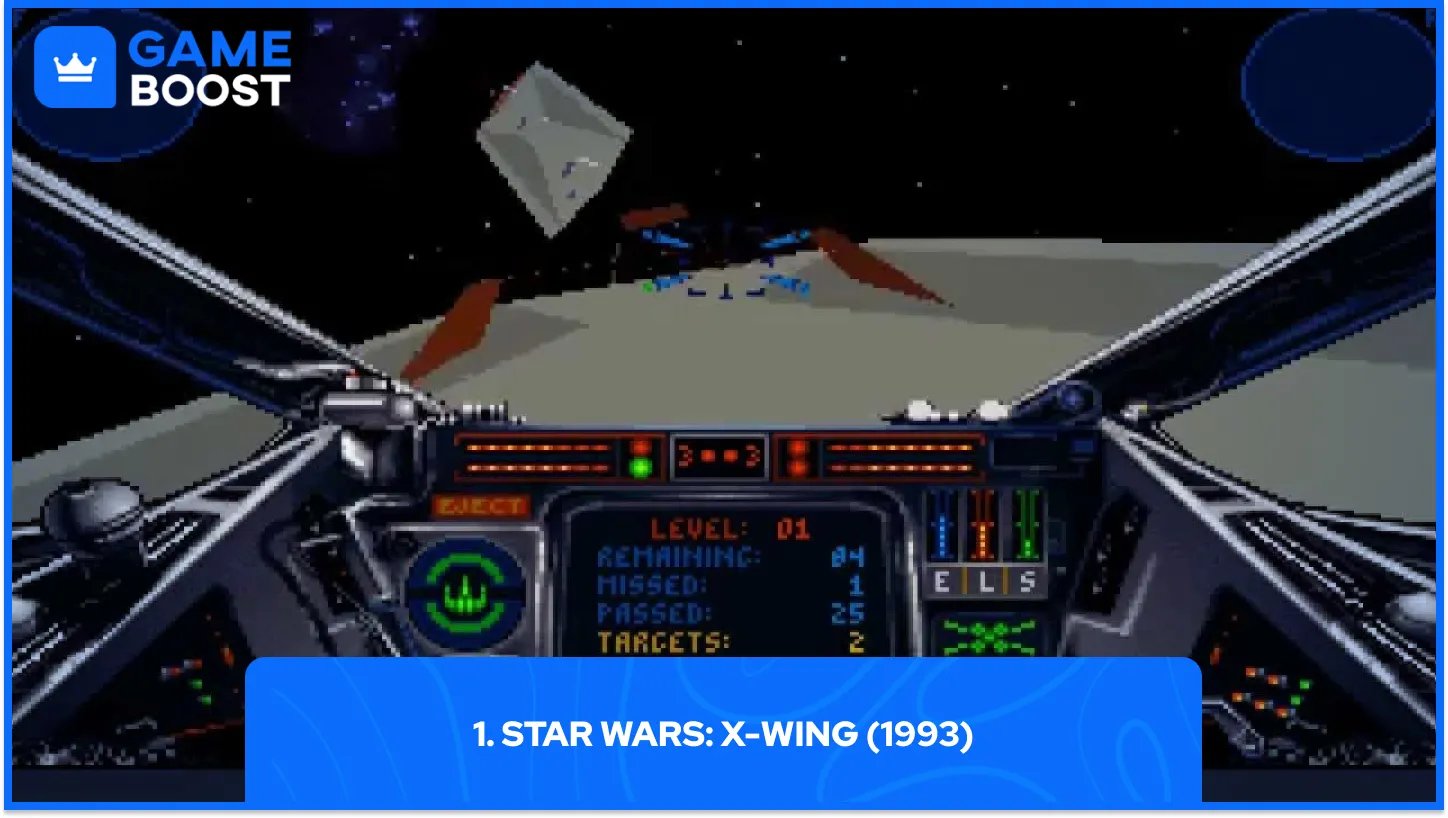 1. Star Wars: X-Wing (1993)
