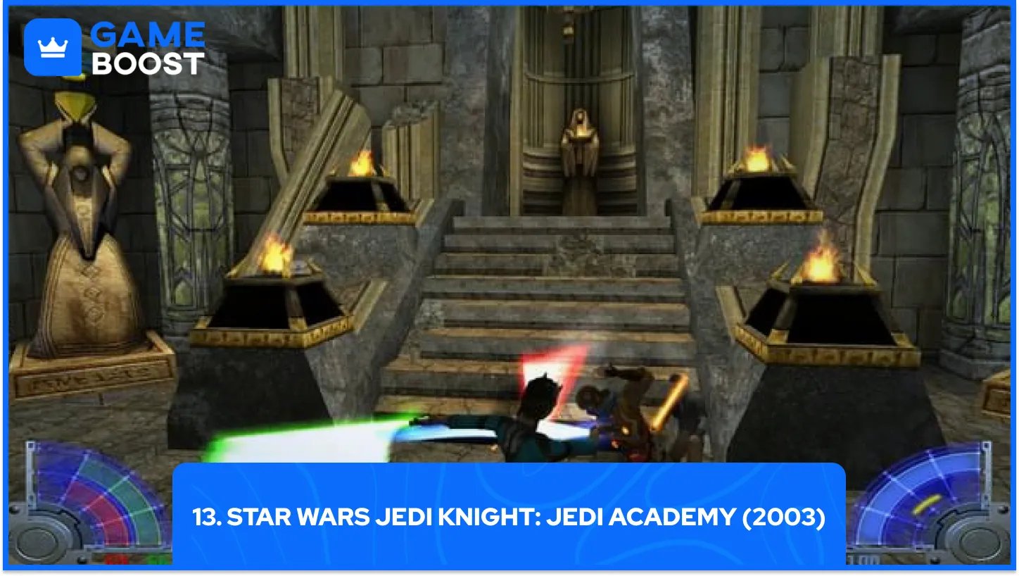 13. Star Wars Jedi Knight: Jedi Academy (2003)
