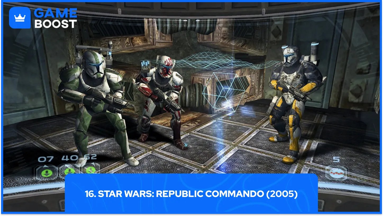16. Star Wars: Republic Commando (2005)