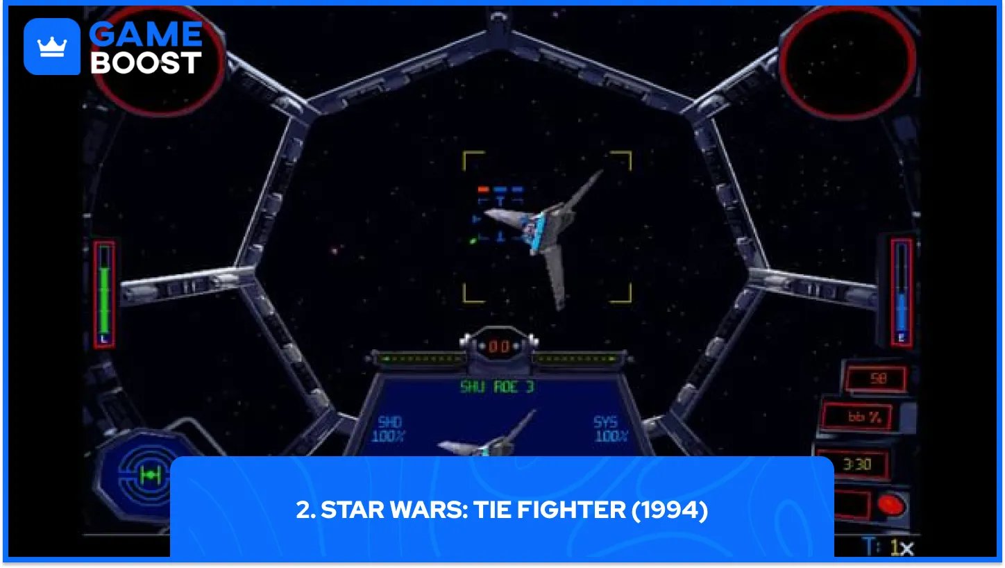 2. Star Wars: TIE Fighter (1994)