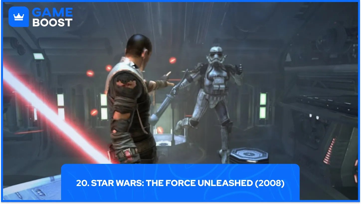 20. Star Wars: The Force Unleashed (2008)