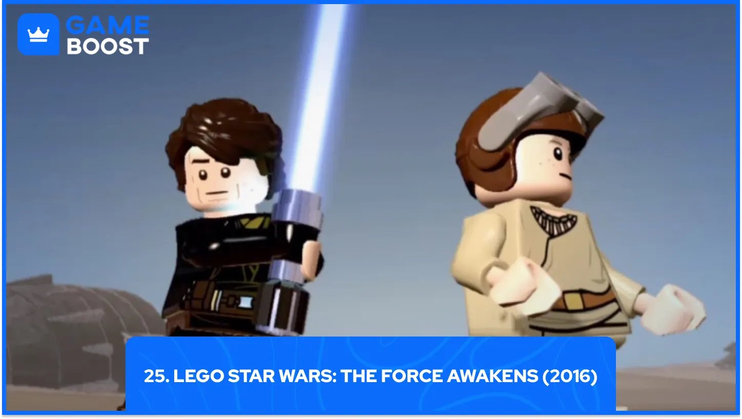 25. LEGO Star Wars: The Force Awakens (2016)